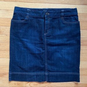 SOLD Eddie Bauer Denim Skirt